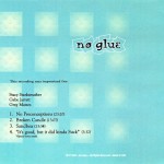 No Glue CD back cover