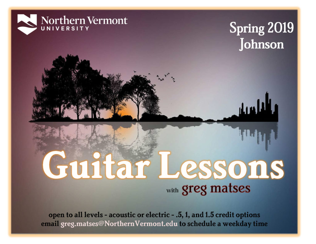 Northern Vermont University - Johnson Guitar Lessons