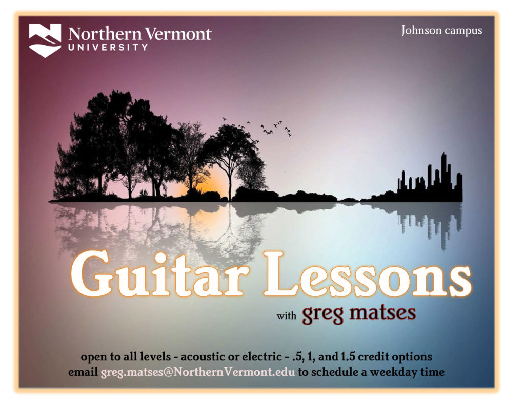 Northern Vermont University-Johnson Guitar Lessons