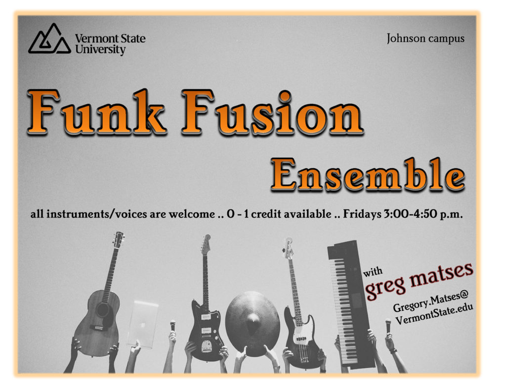 Vermont State University Funk Fusion Ensemble