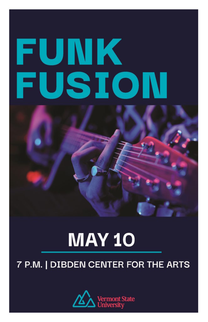 VTSU-J Funk Fusion program - Spring 2023 (front)